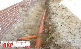 AK Profi neue Abwasserrohre
